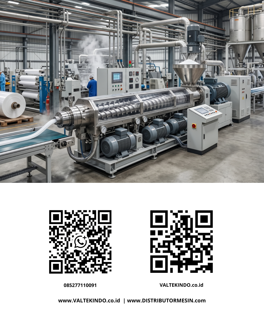 The Suitability of Conical Double Screw Extruder Design for Heat-Sensitive PVC Materials