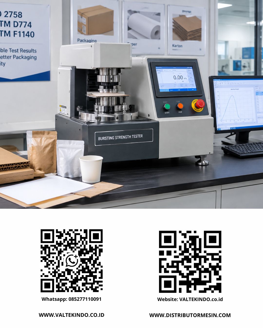 Bursting Strength Tester: How to Test the Bursting Strength of Paper, Board, and Packaging Materials