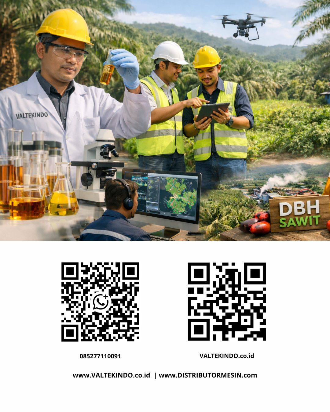 Technology Support and Verification by PT. Valtekindo Global Intertek for an Accountable Palm Oil DBH Program