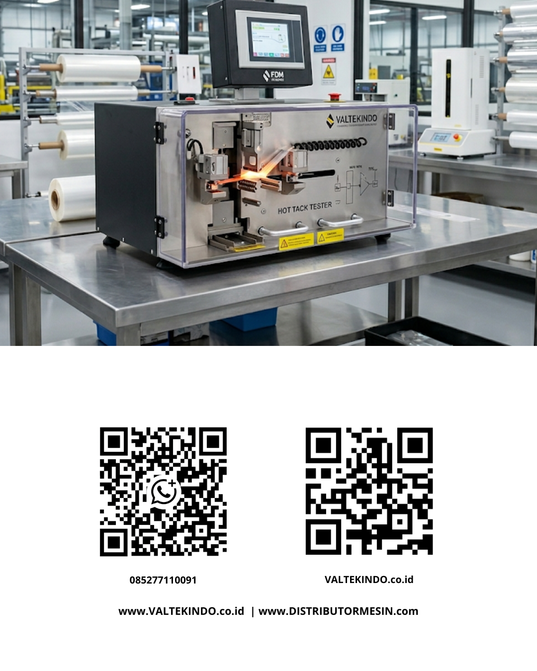Mengenal Hot Tack Testing: Parameter Penting dalam Menentukan Kualitas Segel Kemasan