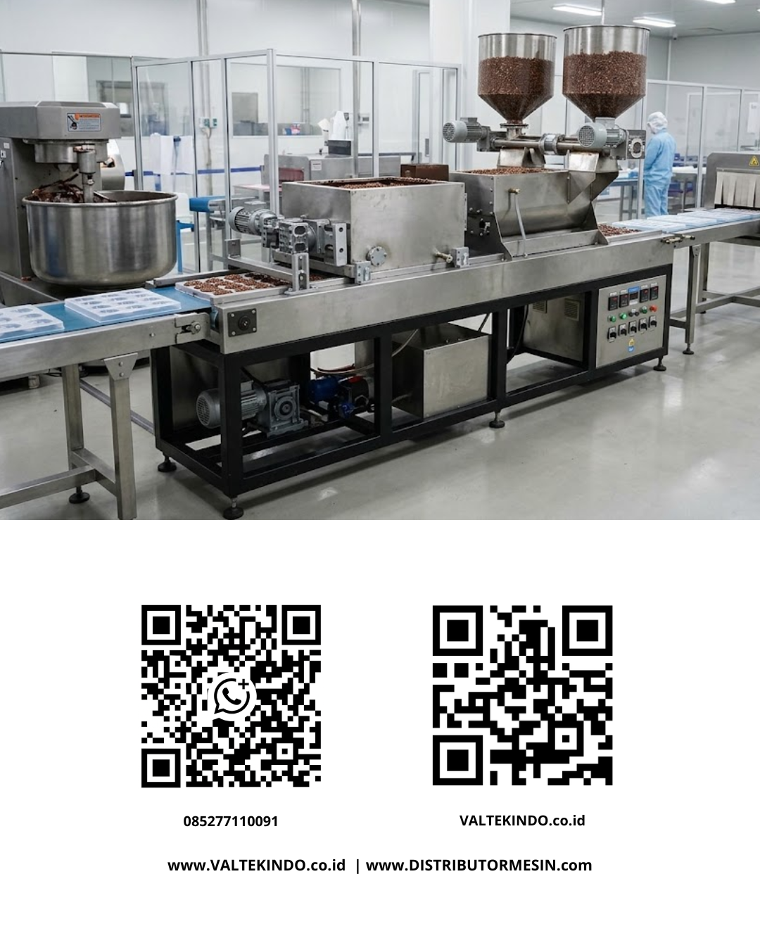 Mengenal Jenis Mesin Pengolahan Cokelat dan Fungsinya dalam Industri Modern