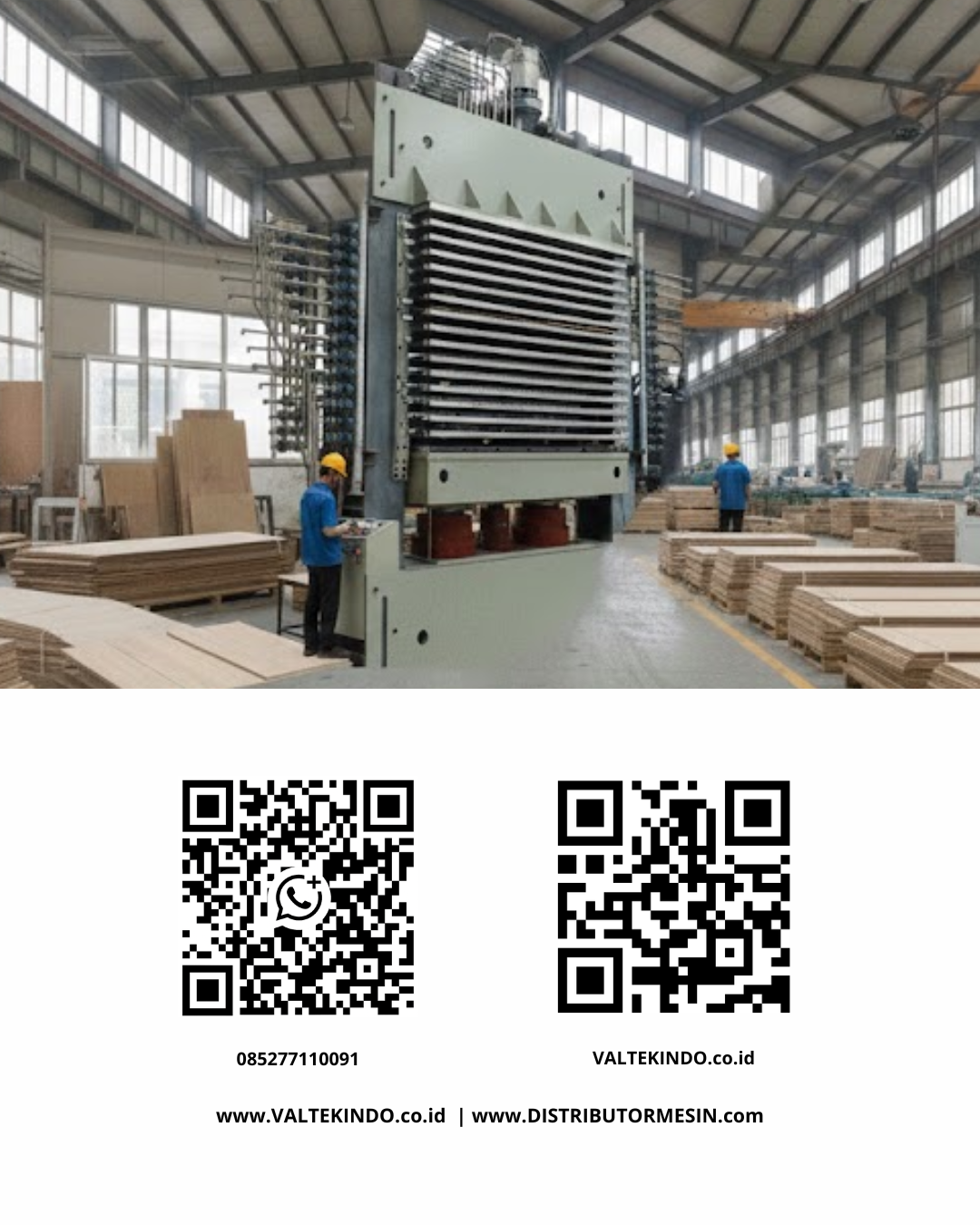 Mengenal Teknologi Mesin Hot Press dalam Industri Pengolahan Kayu Modern