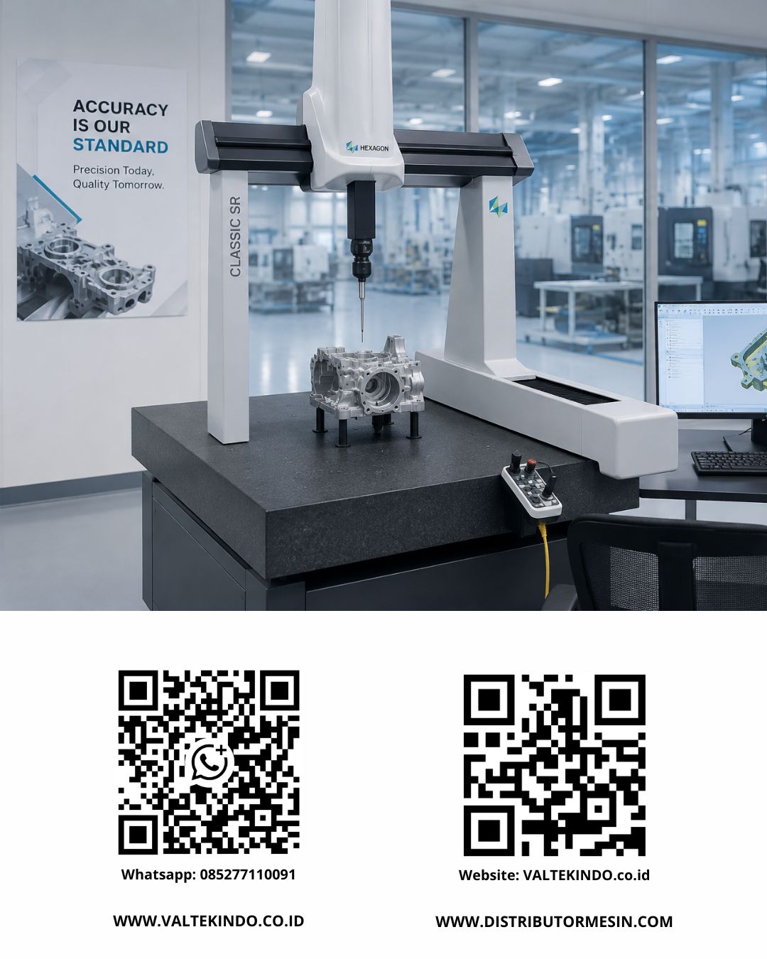 Mengoptimalkan Akurasi Produksi dengan Coordinate Measuring Machine (CMM): Standar Baru Quality Control Industri