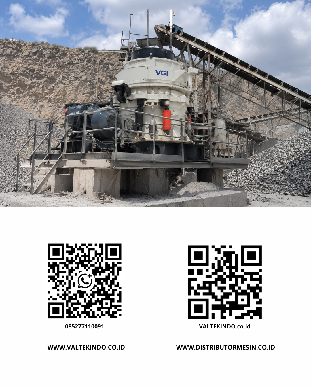 Optimalisasi Produksi Agregat dan Tambang di Indonesia dengan Hydraulic Cone Crusher: Investasi Cerdas untuk Efisiensi Maksimal dan ROI Cepat