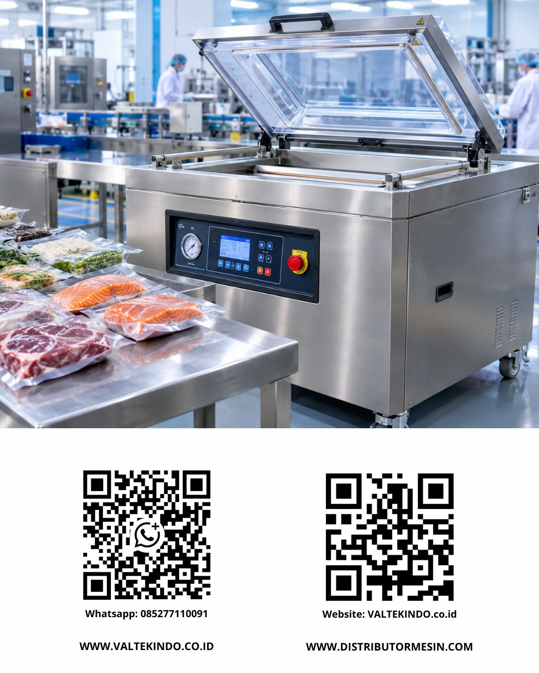 Panduan Investasi Mesin Vacuum Packaging Industri untuk Pabrik Modern: Maksimalkan Umur Simpan, Standar Ekspor, dan ROI Produksi