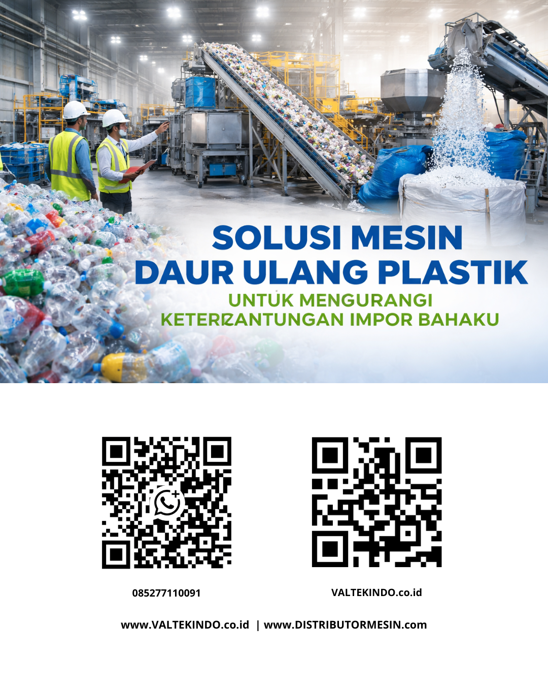 Plastic Recycling Machine Solutions to Reduce Dependence on Raw Material Imports