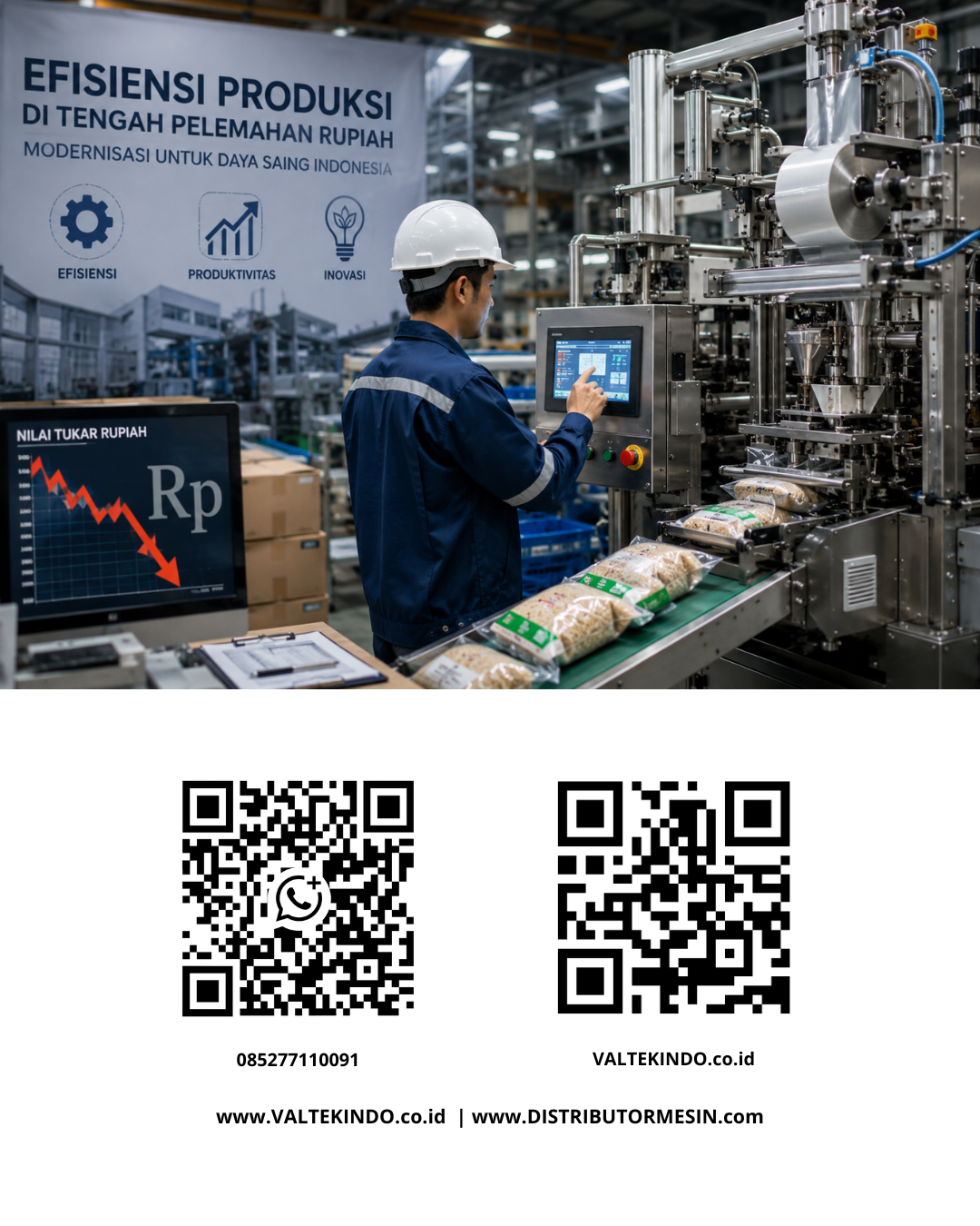 Industrial Efficiency Strategy Amidst Rupiah Depreciation through Production Machinery Modernization