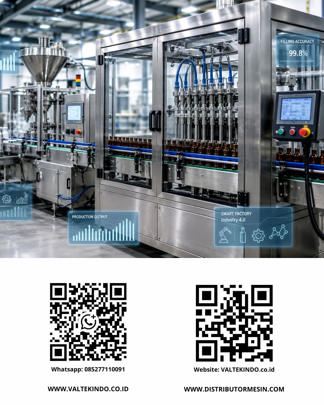 Strategi Optimalisasi Lini Produksi Menggunakan Automatic Liquid & Powder Filling Machine di Era Industri 4.0