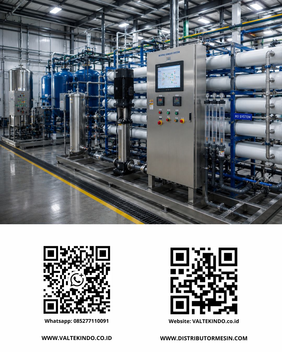Strategi Optimalisasi Pengolahan Air Industri Menggunakan Sistem Reverse Osmosis (RO) Berteknologi Tinggi