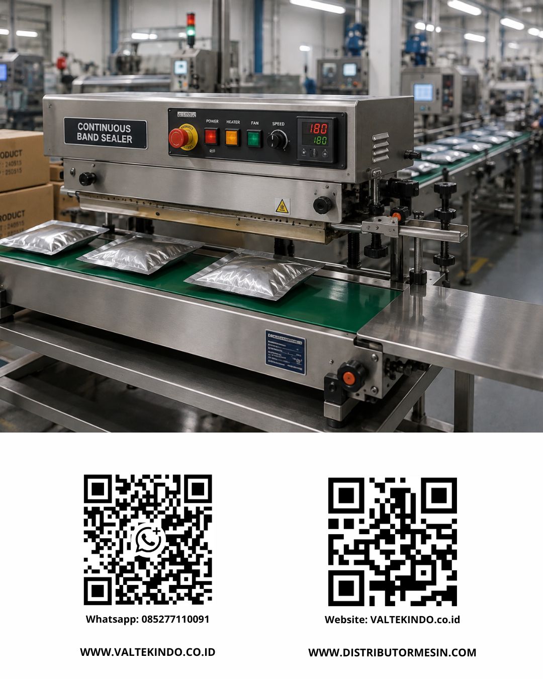 Strategi Peningkatan Kapasitas Produksi Mengapa Pabrik Membutuhkan Mesin Continuous Band Sealer