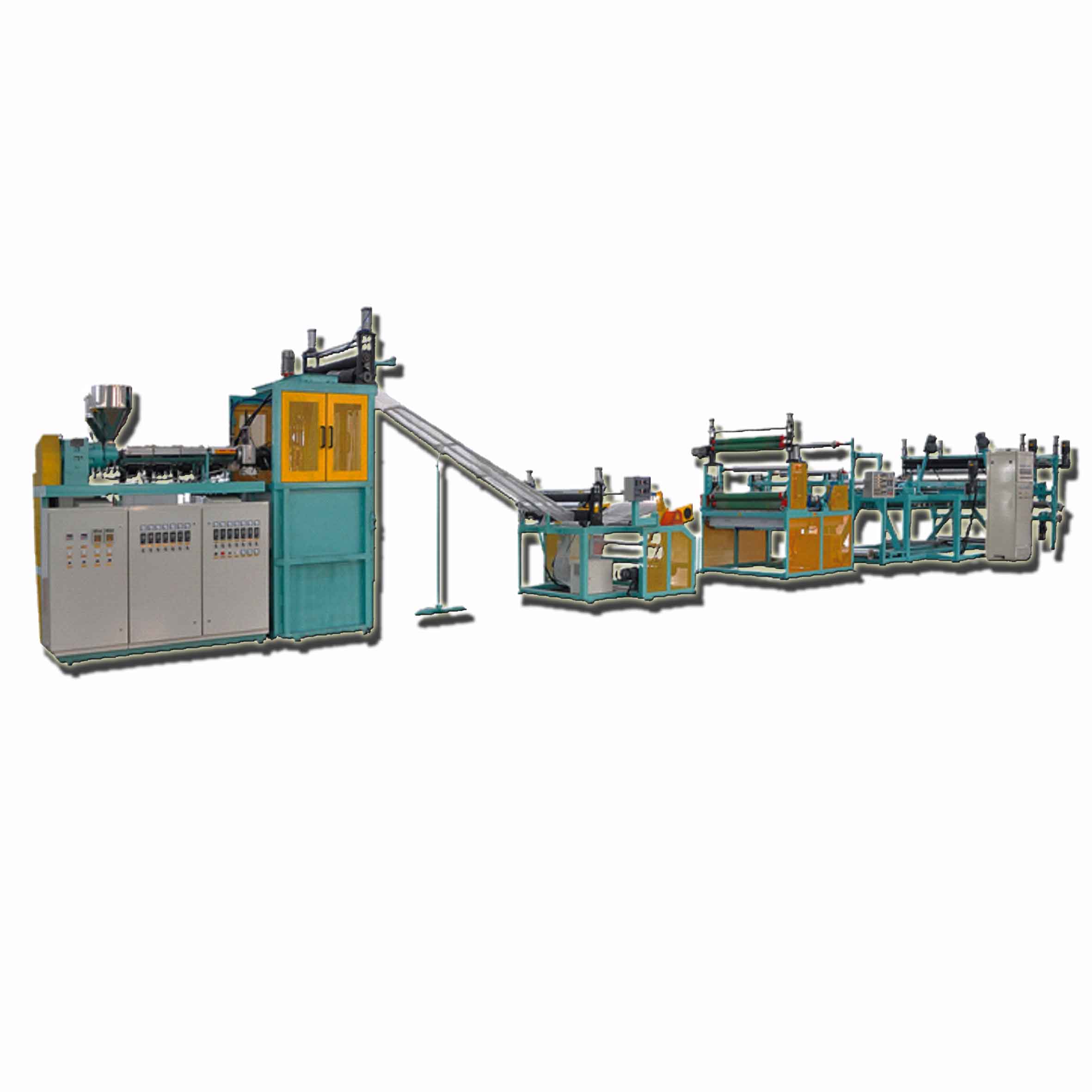 PP DOUBLE-DIRECTION STRETCHING MESH PRODUCTION LINE